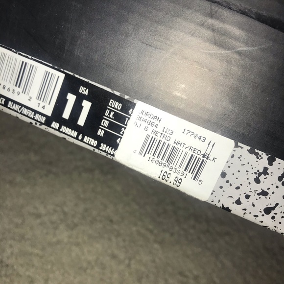 Jordan 6 Retro white infrared 2014 - Picture 7 of 9